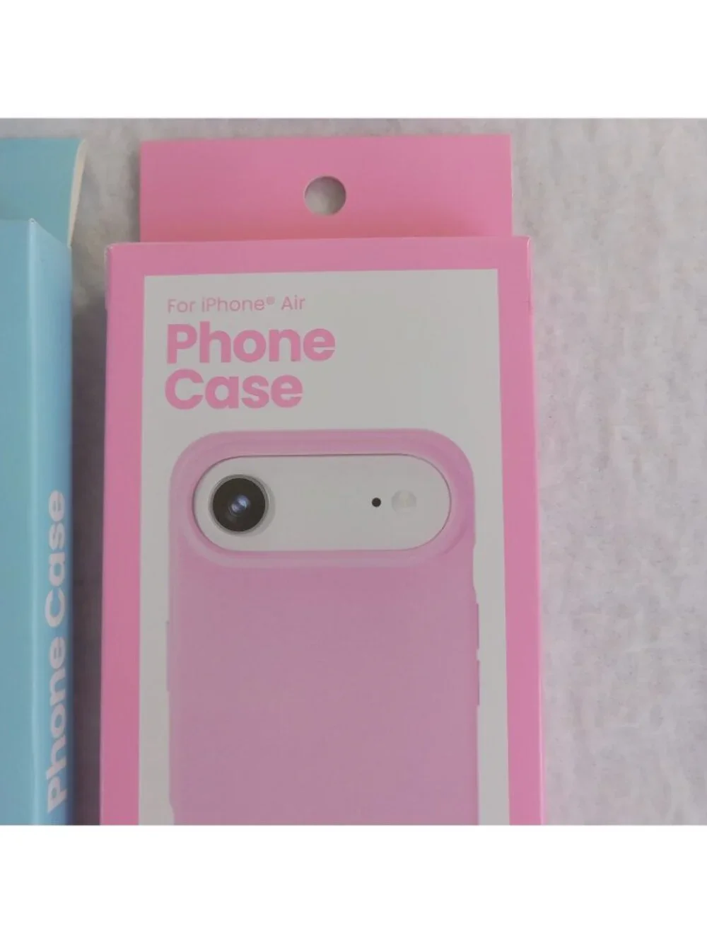 3 iPhone Air Slim Durable Lightweight TPU Phone Cases Covers Pink Blue White